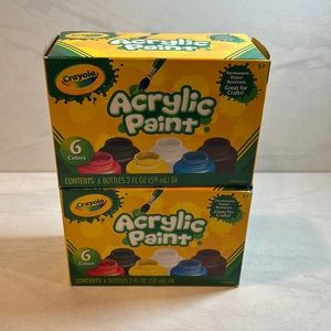 Brand new crayola acrylic paint